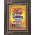 NO ONE HOLY LIKE THE LORD   Acrylic Glass Frame Scripture Art   (GWFAVOUR6650)   "33x45"