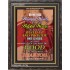 WATCH YOUR WORDS   Bible Scriptures on Love Acrylic Glass Frame   (GWFAVOUR6651)   "33x45"