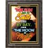 THE SUN SHALL NOT SMITE THEE   Biblical Paintings Acrylic Glass Frame   (GWFAVOUR6656)   "33x45"