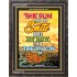 THE SUN SHALL NOT SMITE THEE   Christian Frame Wall Art   (GWFAVOUR6659)   "33x45"