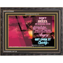 ANGER   Christian Quote Framed   (GWFAVOUR6695)   