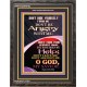 O GOD MY SAVIOR   Large Frame Scriptural Wall Art   (GWFAVOUR6702)   