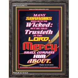 MERCY   Christian Quotes Framed   (GWFAVOUR6771)   