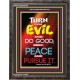 TURN FROM EVIL   Scripture Art   (GWFAVOUR6785)   