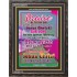 PRAISE BE TO GOD   Christian Artwork Acrylic Glass Frame   (GWFAVOUR6879)   "33x45"