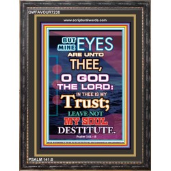 TRUST IN THE LORD   Bible Verses Frame for Home   (GWFAVOUR7238)   "33x45"