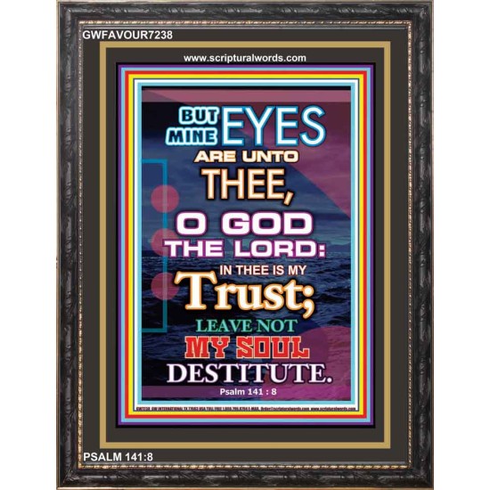 TRUST IN THE LORD   Bible Verses Frame for Home   (GWFAVOUR7238)   