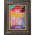 PRIDE AND JOY   Large Frame Scriptural Wall Art   (GWFAVOUR7247)   "33x45"