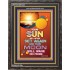 YOUR SUN WILL NEVER SET   Frame Bible Verse Online   (GWFAVOUR7249)   "33x45"