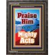 PRAISE HIM   Bible Verse Frame for Home Online   (GWFAVOUR7259)   