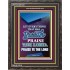 PRAISE THE LORD   Large Frame Scripture Wall Art   (GWFAVOUR7261)   "33x45"