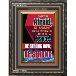 O MAN HIGHLY ESTEEMED   Scripture Wood Frame    (GWFAVOUR7281)   