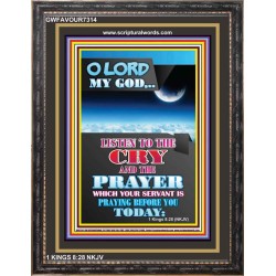 O LORD LISTEN TO MY PRAYER TODAY   Religious Art   (GWFAVOUR7314)   