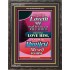 LOVE GOD   contemporary Christian Art Frame   (GWFAVOUR7331)   "33x45"