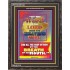 WORD OF THE LORD   Framed Hallway Wall Decoration   (GWFAVOUR7384)   "33x45"