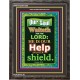 OUR HELP   Inspirational Wall Art Frame   (GWFAVOUR7389)   