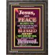 PEACE BE UNTO YOU   Inspirational Wall Art Wooden Frame   (GWFAVOUR7391)   