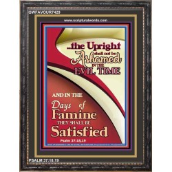 THE UPRIGHT    Printable Bible Verse to Frame   (GWFAVOUR7429)   