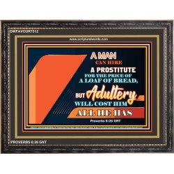 ADULTERY   Bible Verse Frame   (GWFAVOUR7512)   