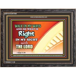 WALK IN MY WAY   New Wall Dcor   (GWFAVOUR7560)   "45x33"