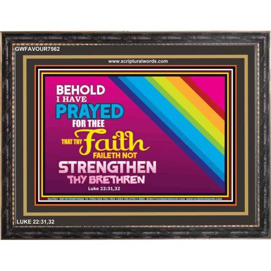 UNFAILING FAITH   Art & Dcor Frame   (GWFAVOUR7562)   