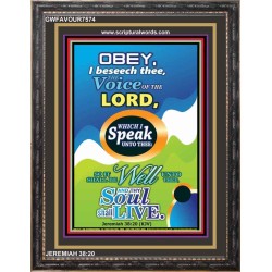 THE VOICE OF THE LORD   Contemporary Christian Poster   (GWFAVOUR7574)   