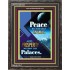 PEACE BE WITHIN THY WALLS   Christian Wall Dcor Frame   (GWFAVOUR7625)   "33x45"