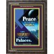 PEACE BE WITHIN THY WALLS   Christian Wall Dcor Frame   (GWFAVOUR7625)   