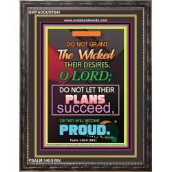 PRIDE   Acrylic Glass Frame Scripture Art   (GWFAVOUR7641)   