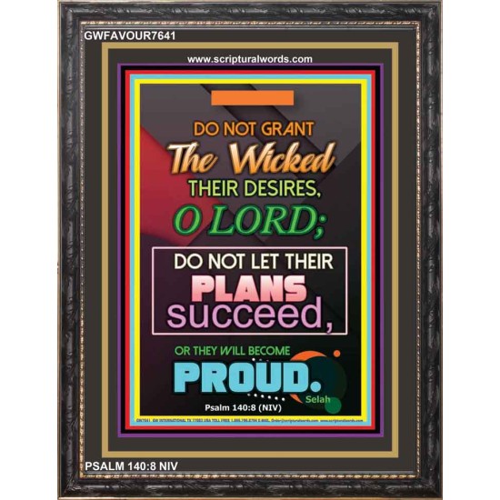 PRIDE   Acrylic Glass Frame Scripture Art   (GWFAVOUR7641)   