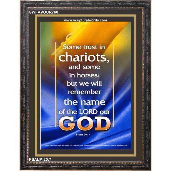 TRUST IN THE LORD   Christian Quote Frame   (GWFAVOUR768)   