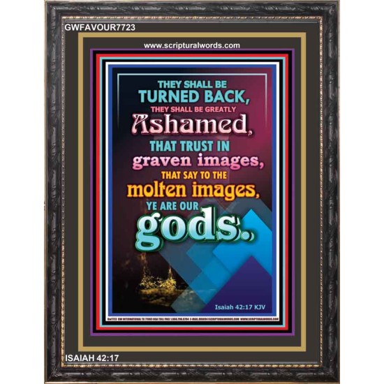 MOLTEN IMAGES   Inspirational Bible Verse Frame   (GWFAVOUR7723)   