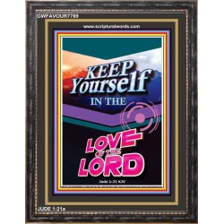 LOVE OF THE LORD   Christian Quote Frame   (GWFAVOUR7769)   