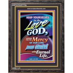 LOVE OF GOD   Contemporary Christian Poster   (GWFAVOUR7770b)   