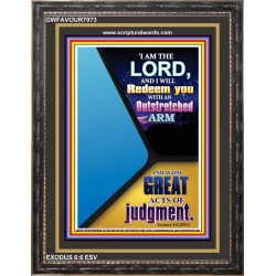 REDEMPTION   Acrylic Glass Framed Bible Verse   (GWFAVOUR7973)   