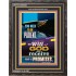 THE WILL OF GOD   Inspirational Wall Art Wooden Frame   (GWFAVOUR8000)   "33x45"