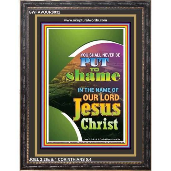 OUR LORD JESUS CHRIST   Bible Verse Picture Frame Gift   (GWFAVOUR8032)   