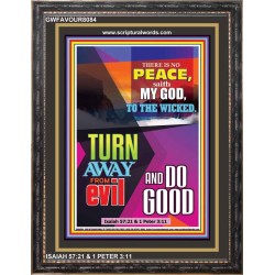 PEACE SAITH MY GOD   Encouraging Bible Verses Frame   (GWFAVOUR8084)   