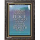 PERFECT PEACE   Contemporary Christian Paintings Frame   (GWFAVOUR814)   