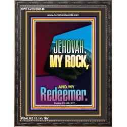 MY REDEEMER   Acrylic Glass Frame Scripture Art   (GWFAVOUR8140)   