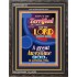 A GREAT AND AWSOME GOD   Framed Religious Wall Art    (GWFAVOUR8149)   "33x45"