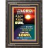 THE RISING OF THE SUN   Acrylic Glass Framed Bible Verse   (GWFAVOUR8166)   "33x45"