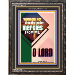 THE MERCYS OF GOD   Inspirational Wall Art Poster   (GWFAVOUR8197)   