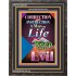 THE WAY TO LIFE   Scripture Art Acrylic Glass Frame   (GWFAVOUR8200)   "33x45"
