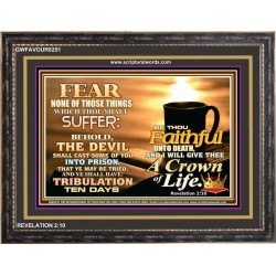 A CROWN OF LIFE   Large Frame   (GWFAVOUR8251)   