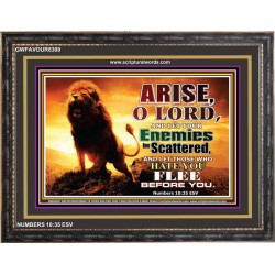 ARISE O LORD   Inspiration office art and wall dcor   (GWFAVOUR8309)   