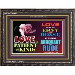 WHAT IS LOVE   Custom Art Work   (GWFAVOUR8408)   "45x33"