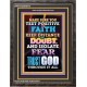 TRUST GOD AT ALL TIMES   Biblical Paintings Acrylic Glass Frame   (GWFAVOUR8415)   