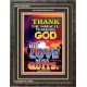 LOVE NEVER QUITS   Framed Bible Verses   (GWFAVOUR8441)   