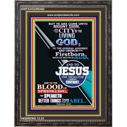 THE NEW COVENANT   Inspirational Bible Verse Frame   (GWFAVOUR8462)   